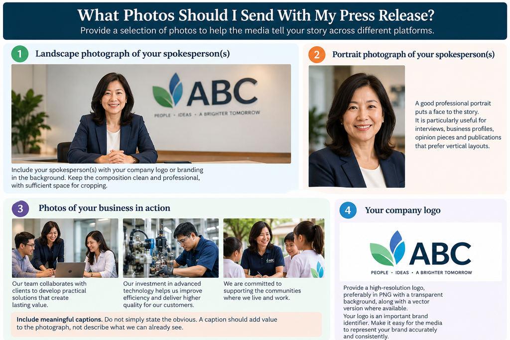 What Photos Should I Send With My Press Release?